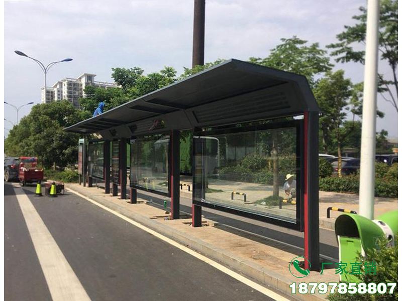 金湖县城市新型特色公交候车亭