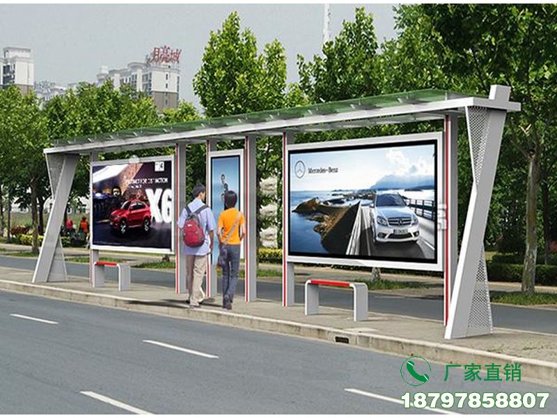 龙川县城市新型特色公交候车亭