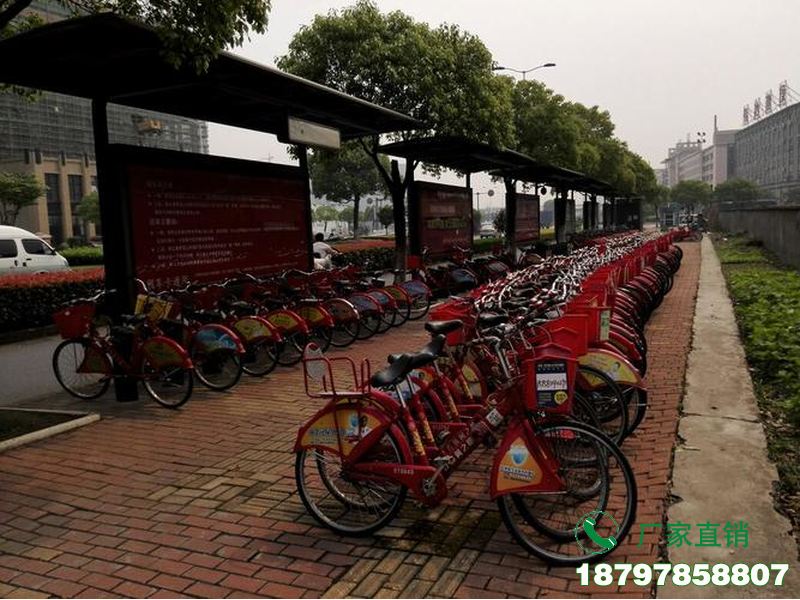 洪泽县共享自行车智能停车棚