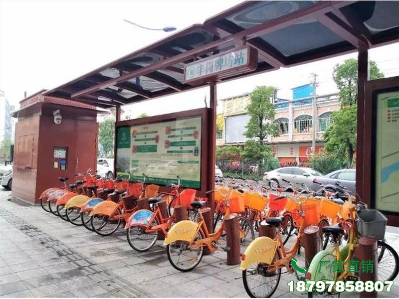 岳阳公共自行车停放亭