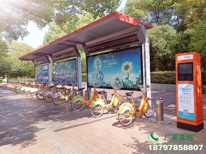 安仁县公共单车共享出行服务亭